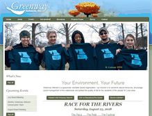 Tablet Screenshot of greenwaynetwork.org